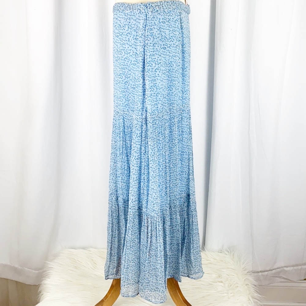 Ghost London Felicia Georgette Tiered Midi Skirt - Picture 8 of 14